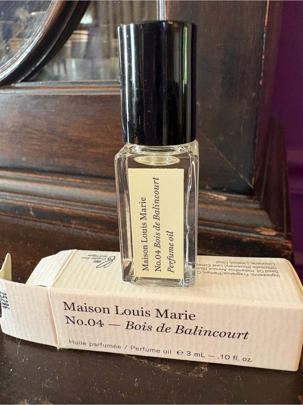 Maison Louis Marie No.04 Bois de Balincourt Perfume Oil – .10oz